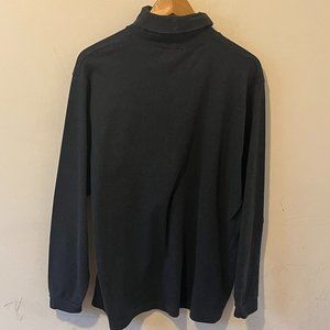 EDDIE BAUER | Men's Turtleneck Top Grey Charcoal Size X-Large